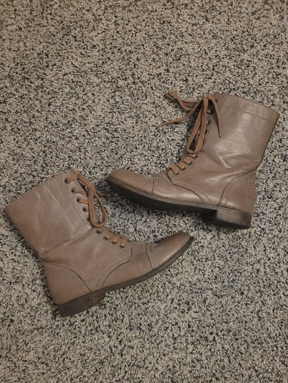 Rampage Lace Up Combat Boots